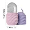 Ice Face Roller Facial Massager Reusable Ice Mold Silicone Ice Facial Roller Face Lifting Contouring Tool Beauty Facial Ice Tray
