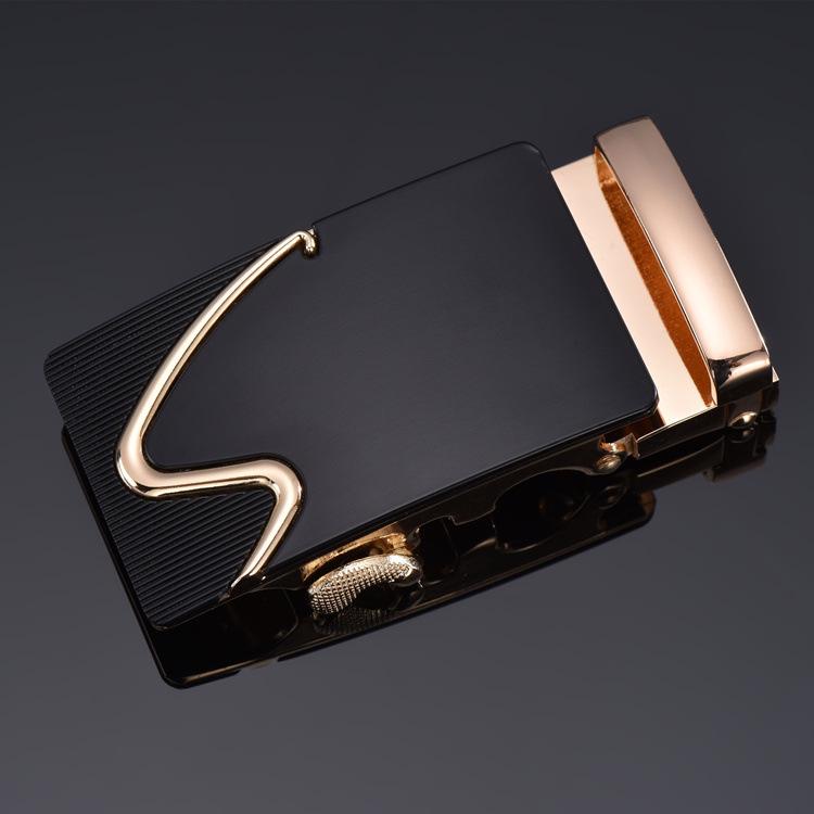 Cataramă automată pentru curea de afaceri casual pentru bărbați (Diametru interior 3,5 cm)