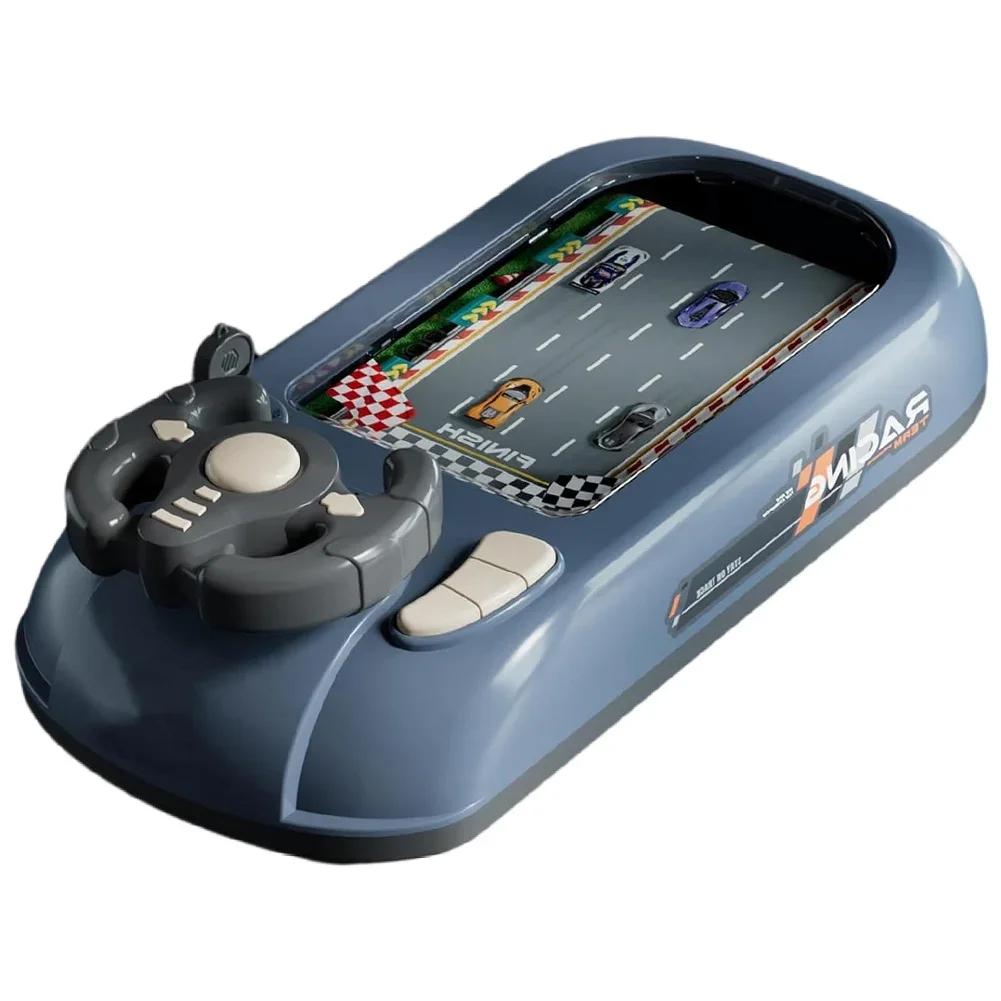 Kids Electric Steering Wheel Driving Toy Pretend Play Electronic Indoor Adventure Game Educational Toys for Girl Boys Children