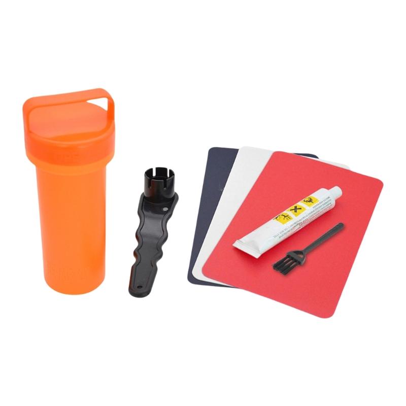 

Portable Inflatable Boats Repair Kits Waterproofs Paddle Board Repair Kits for Boats Paddleboards Swimming Pools