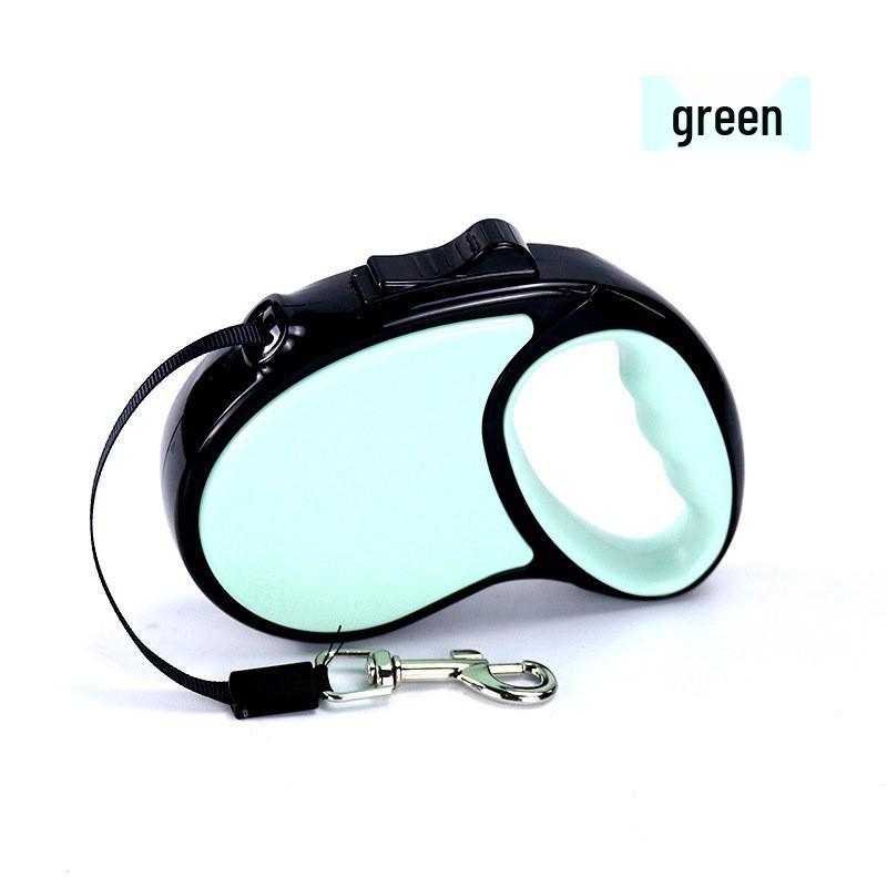 One-Button Retractable Shock-Absorbing Dog Leash for Outdoor Walking
