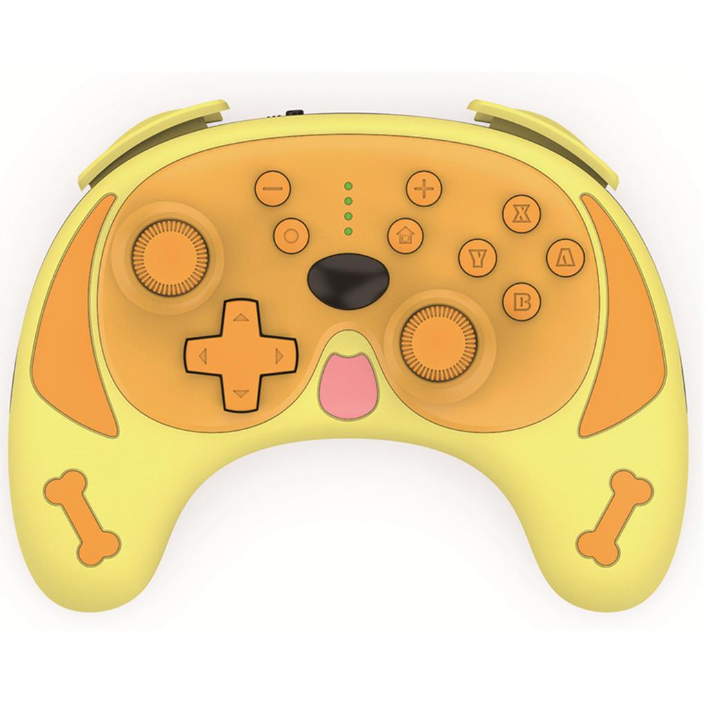 Wireless Controller, Dog Style Cute Gamepad Joystick for Switch/Lite, Support Wake-up, Turbo, Gyro Axis, Dual Vibration, Motion Control Function