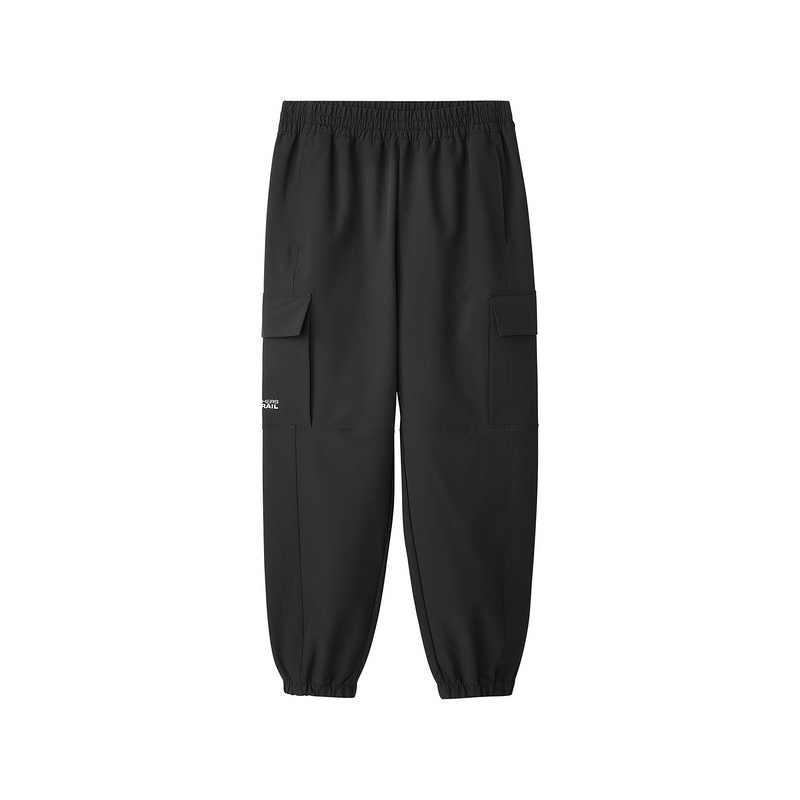 Skechers Fashionable Comfortable Versatile Skin-Friendly Soft Work Pants Men bottoms Black L424M201-0018 L-175