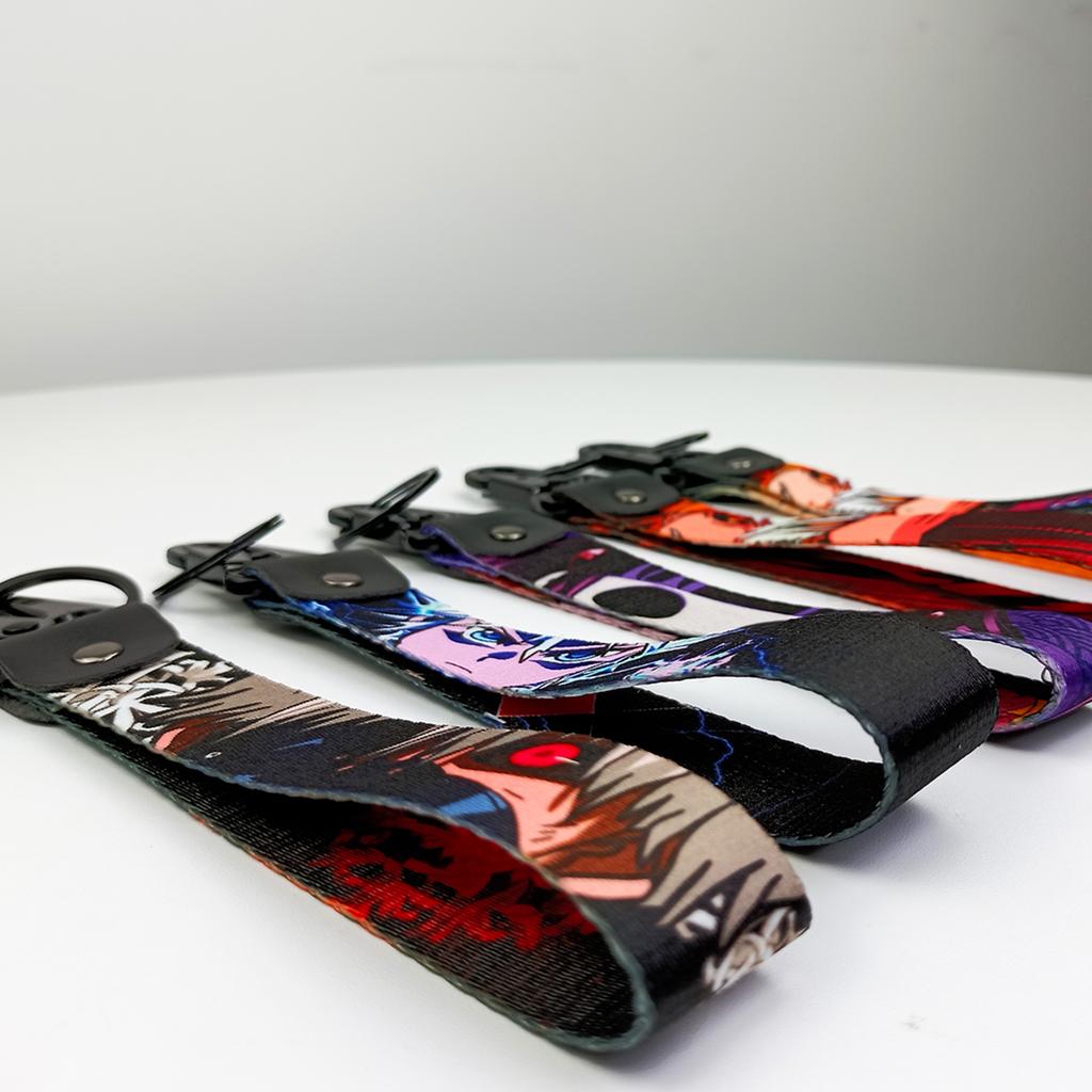 Anime Cool Figures Eagle Beak Keychain Short Lanyards Used In Phone Rope Badge Holder USB Pendant Portable Key Lanyard