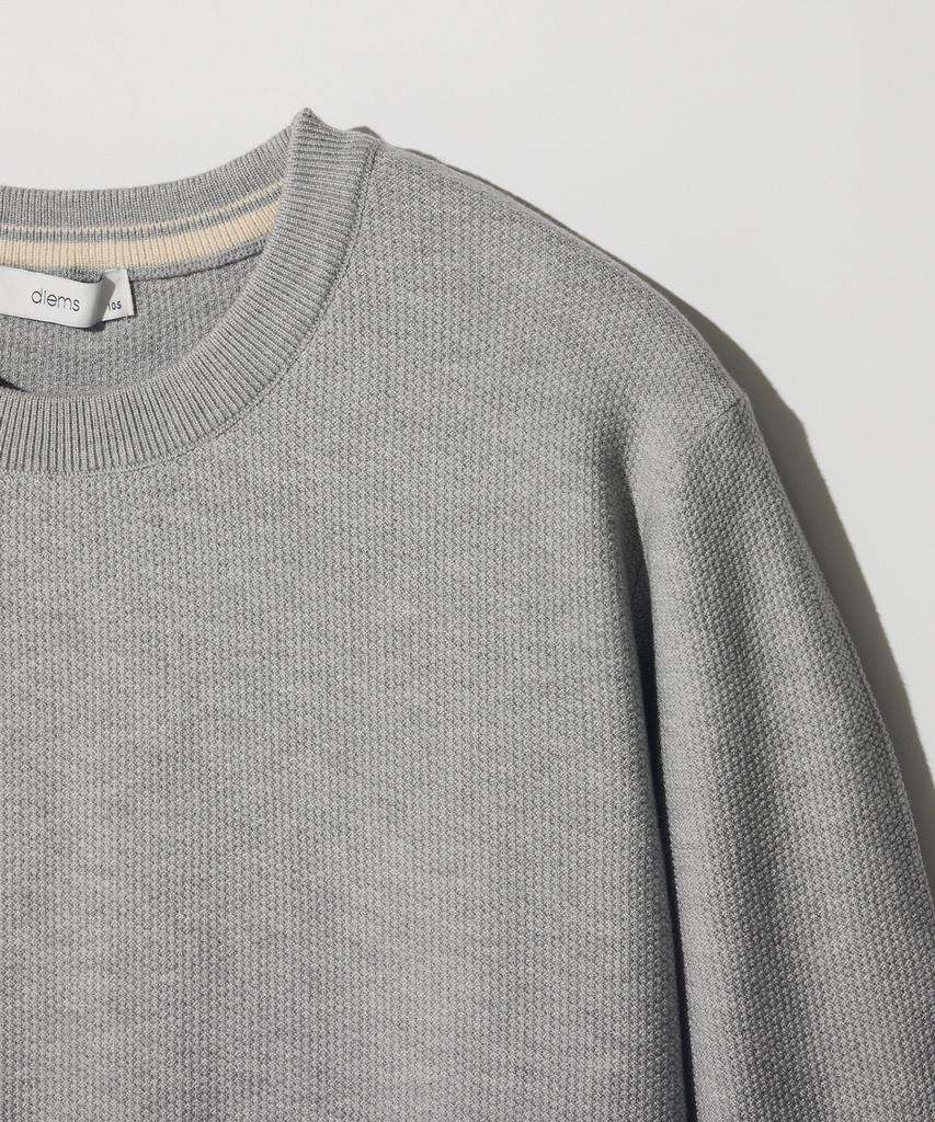 Stico Diems Soft Touch Round Knit_Gray (Classic Fit)_Dktxz03Csg