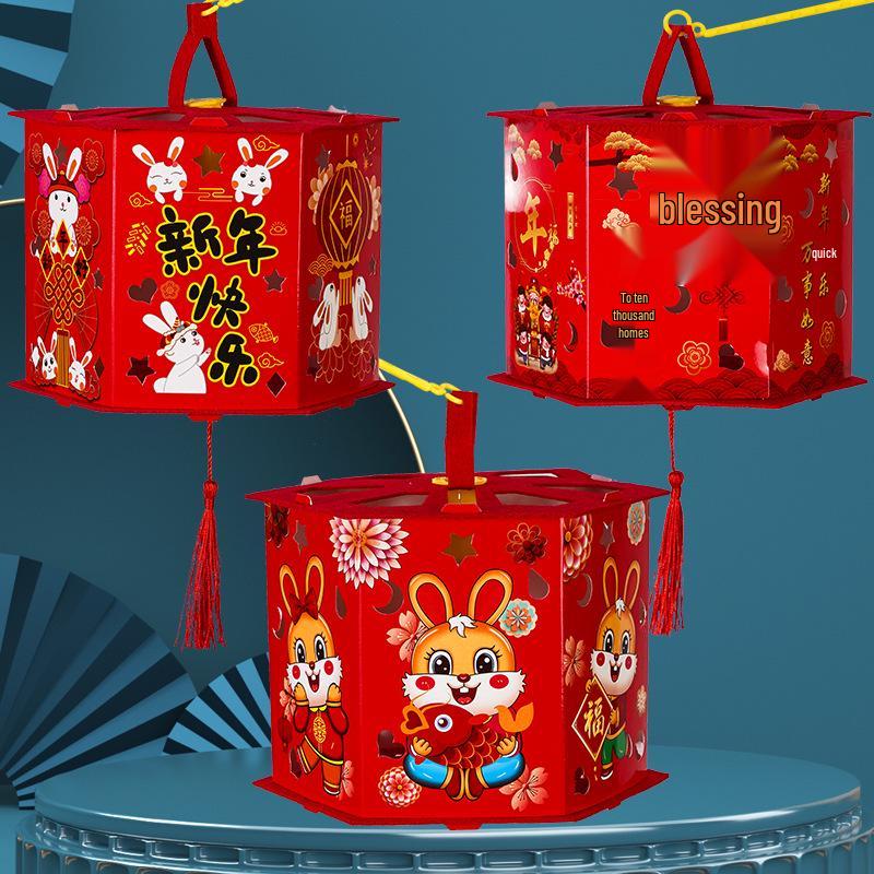 DIY Glowing Paper Lantern Kit: Rotating, Handheld, Educational Craft for Kids Rotating Lantern