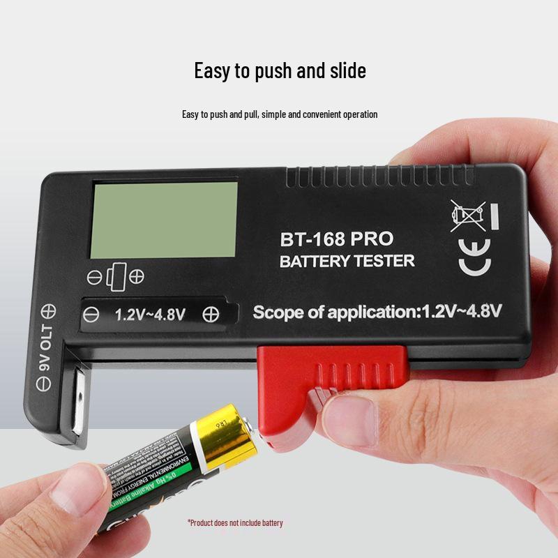 BT-168 PRO Battery Tester - Digital Voltage & Capacity Measurement Tool for Various Models