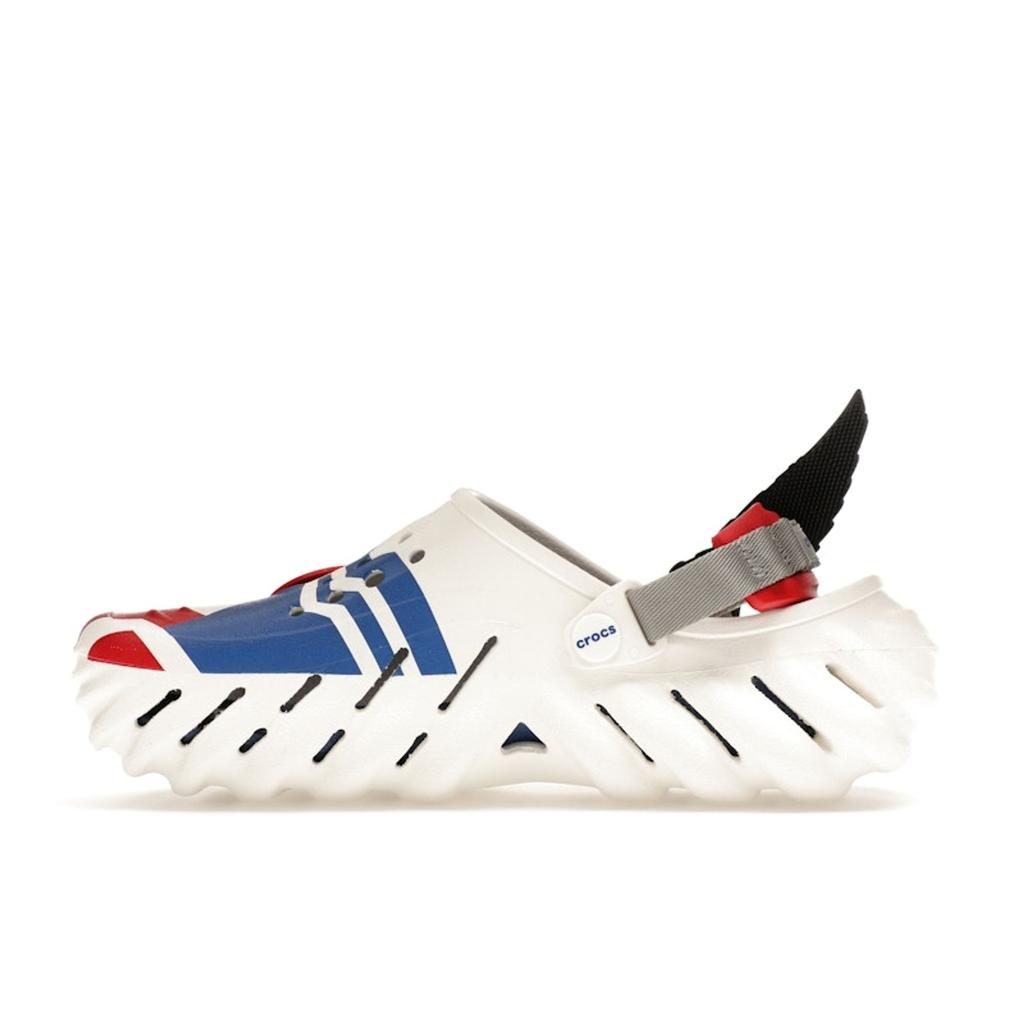 Crocs Marvel Captain America Echo Sabot Blanc Bleu Rouge 209478-100