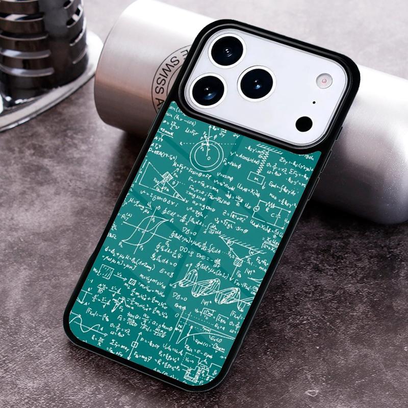 Science Math Physics Formulas Phone Case For iPhone 17,16e,15,14,13,12,11,Mini,Pro,MAX Soft Silicone Cover