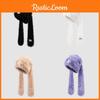 Long Eared Lei Feng Cap With Plush Material For Cold Weather And Head Coverage