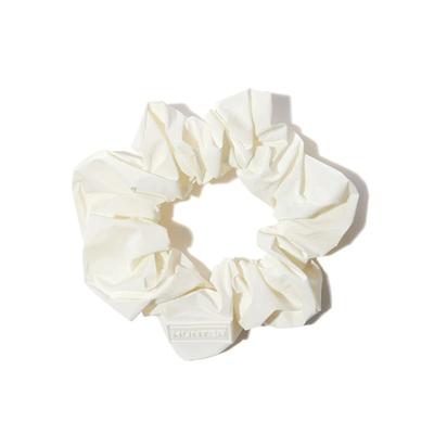HUNTER [WOMEN] Glossy Hair Scrunchie - Ivory HDW0001CZZIVO