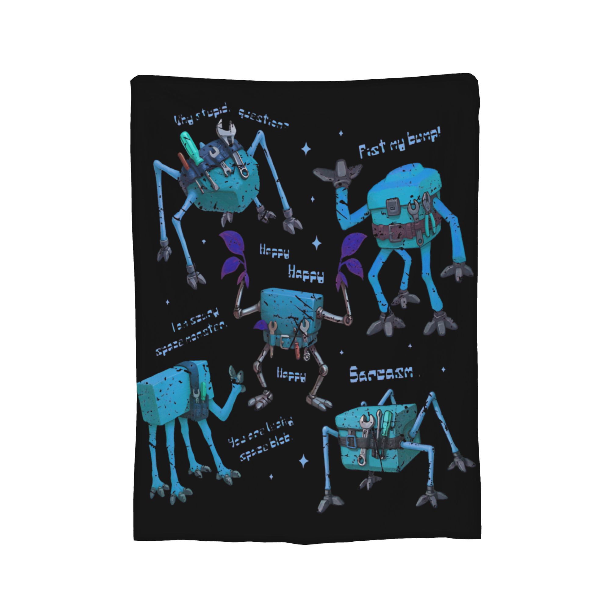 Project Hail Mary Rocky Amaze Vintage  Fleece Throw Blanket  Blankets for Home Bedroom Soft Bedding Throws, 150x200cm