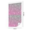 Purple and gray glitter wallpaper for living room and bedroom 50x1000