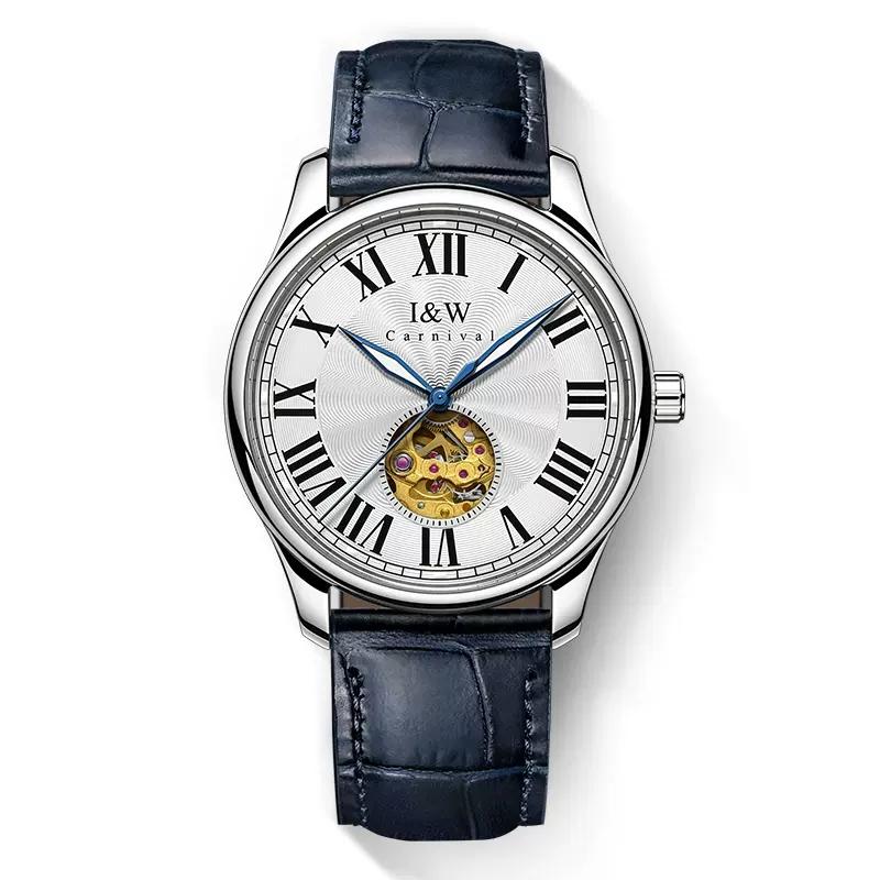 Carnival Automatic Mechanical Watches for Man Brand Luxury MIYOTA Movement Men Waterproof Sapphire Wristwatch Clock Montre Homme