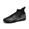 Wysokie Buty Piłkarskie dla Mężczyzn i Kobiet Treningowe Buty Sportowe Sztuczna Trawa TF Kolce AG Paznokcie Młodzież Uczeń Transgraniczne