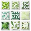 Color Plant Flower Pattern Square Polyester Pillowcase Sofa Living Room Decorative Cushion Cover Bedroom Bedside Pillowcase