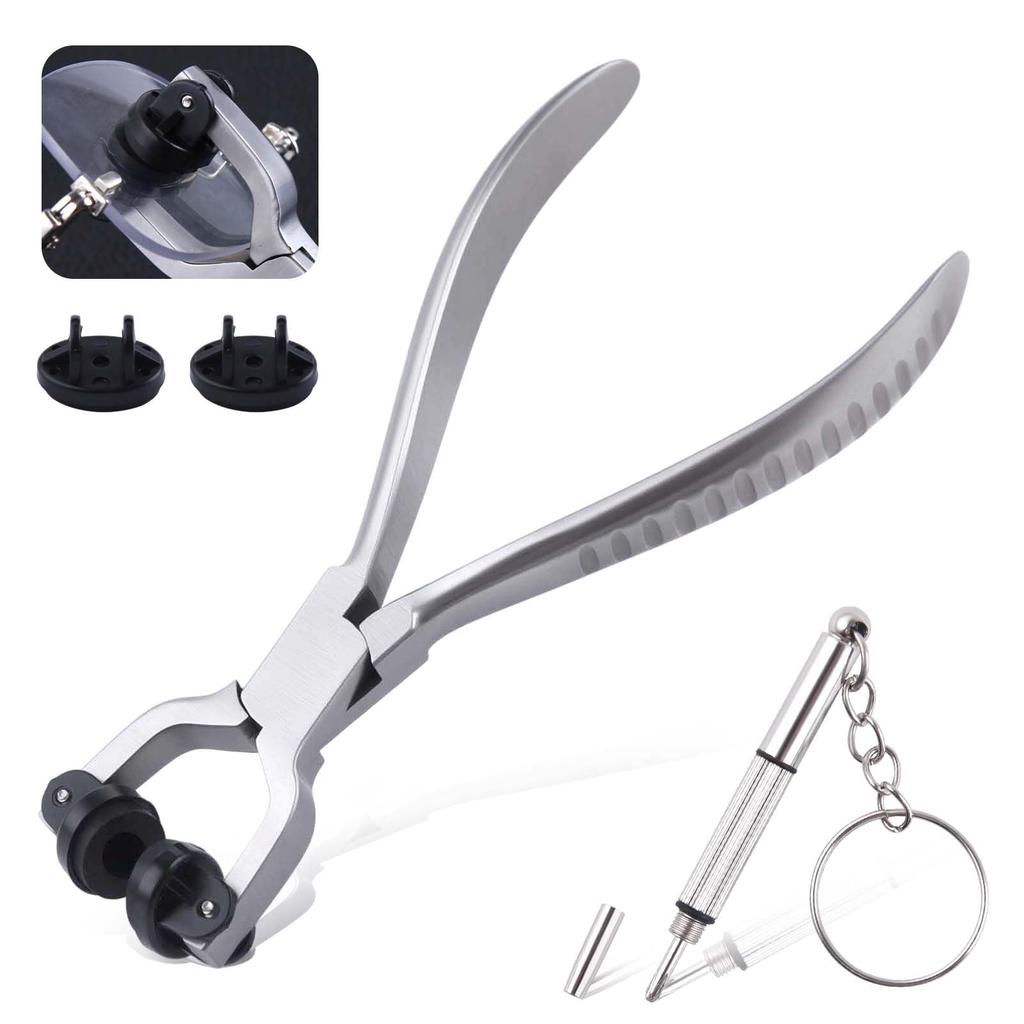 LEONTOOL Lens Astigmatism Axis Adjustment Tool Adjustment Lens Replaceable Precision Screwdriver Stainless Spring Professional Tool for Eyeglass and