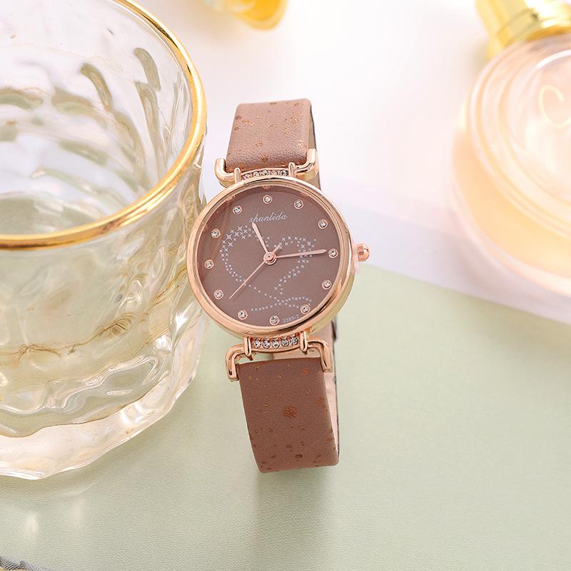 Fashion Women'S Watch Niche Simple Temperament Student Quartz Watch Women'S Casual Watch