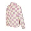Vans Plaid Windbreaker Loose Casual Woven Jacket Women jackets Purple VN000A6PC7S