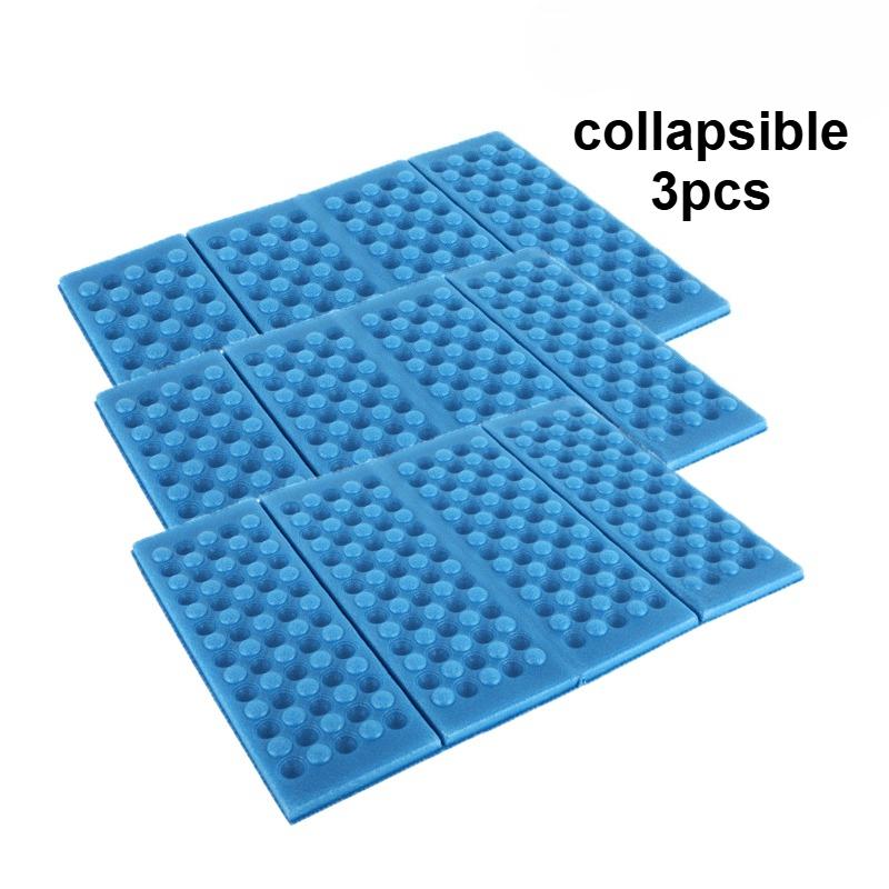 

Lightweight Foldable Portable 3pcs XPE Honeycomb Massage Outdoor Seat Cushion Mat For Camping Hiking Picnic Park Training 15 16×10 83 Inches 3pcs синий