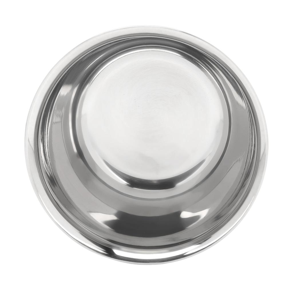 Stainless Steel Sauce Dishes Rolled Edge Mini Individual Pinch Bowl Easy To Clean Seasoning Dish Saucers for Kitchen