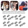 20Pcs Antique Dreadlocks Beads Large Hole Cool Fashionable Beard Beads for Hair Decoration DIY Project