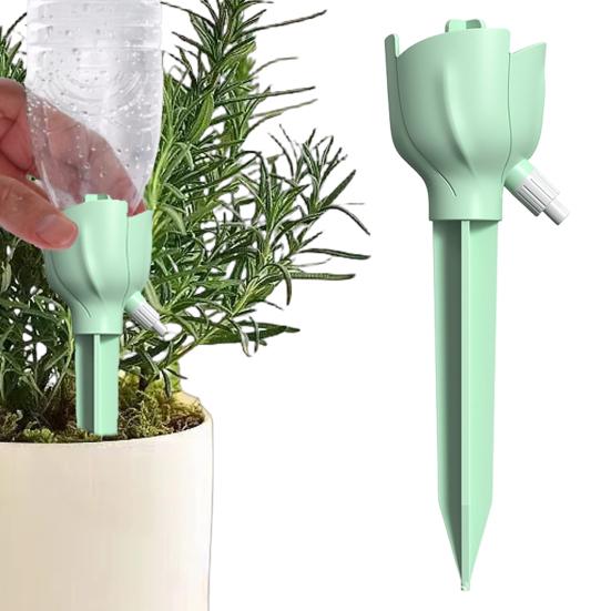 Plant Watering Spike Slow Release Portable Self Watering Spike Drip Irrigation Spike for Potted Plants Indoor Outdoor Gardening