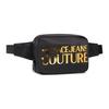 Versace Jeans Couture Front Metal Letter Print Adjustable Waist Belt Zipper Closure Nylon Polyurethane Waist Bag Men Waist Bag 72YA4BF2-ZS279-899