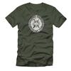 GebJgBtl 222 Batallón de Cazadores de Montaña Mittenwald Escudo de la Bundeswehr Camiseta Algodón Manga Corta Cuello Redondo Camiseta para Hombre Nuevo S3XL