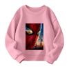 Boys and Girls Round Neck Plus Velvet Pullover Printed Top Sweatshirt