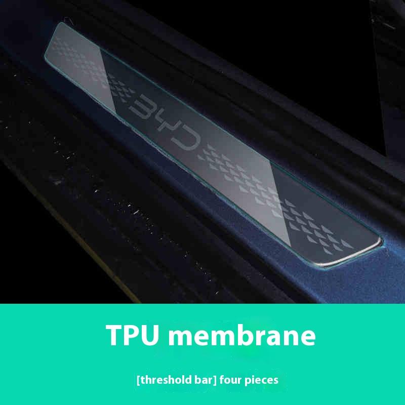 For BYD Seal 07 DMI TPU Protective Film for Central Control, Gear Shift, Windows - Anti-scratch Interior Upgrade Car Accessories