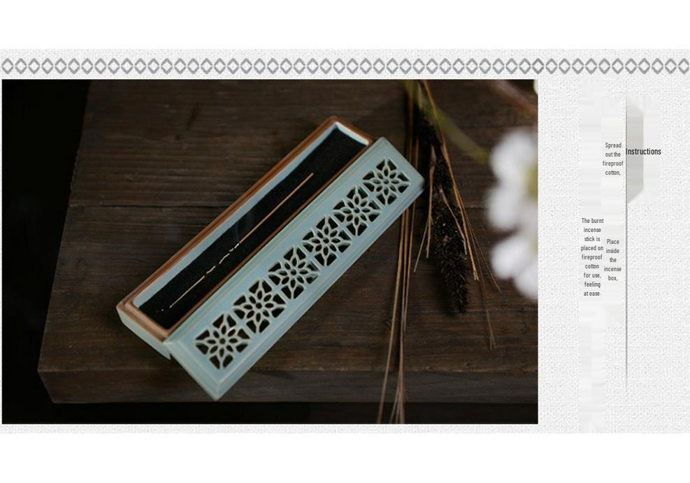 Creative Sandalwood & Agarwood Incense Holder and Burner for Sticks and Coils