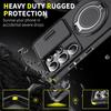 Magnetic Phone Case for Galaxy S25 Ultra S24 Ultra S23 Ultra A16 A35 A55 with Lens Protection - Black
