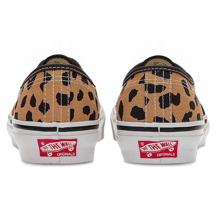 Wacko Maria X Vans Authentic Vault Og Lx Casual Leopard Print Low Top Skate Shoes Unisex Sneakers Brown VN0A4BV9BRO
