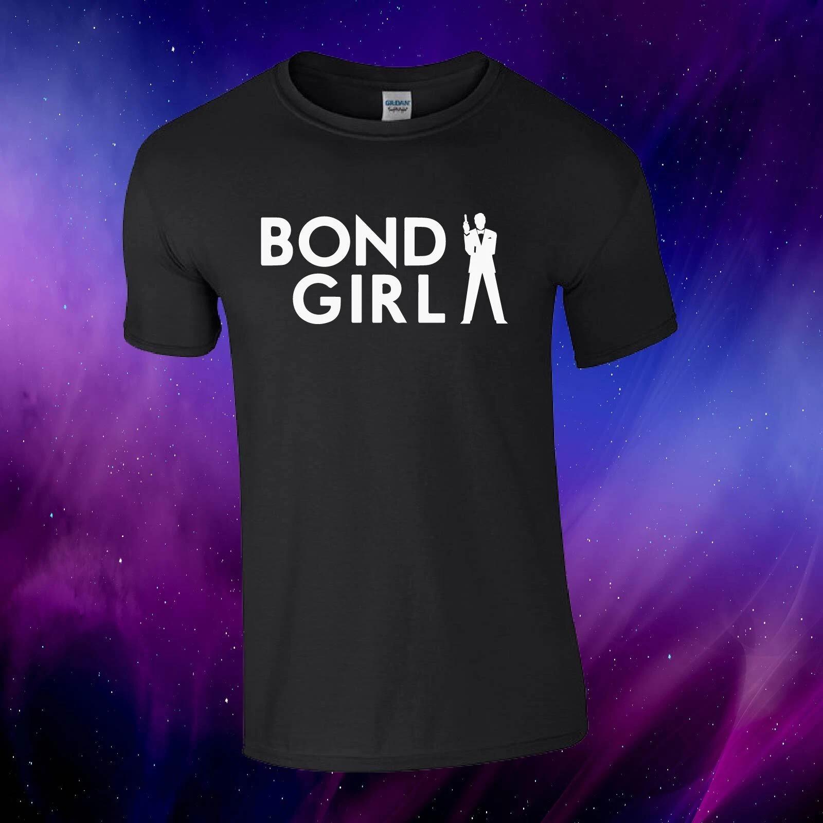 Bond Girl James Bond 007 Inspired Film Movie Gift Kids/Adults Top T-shirt L