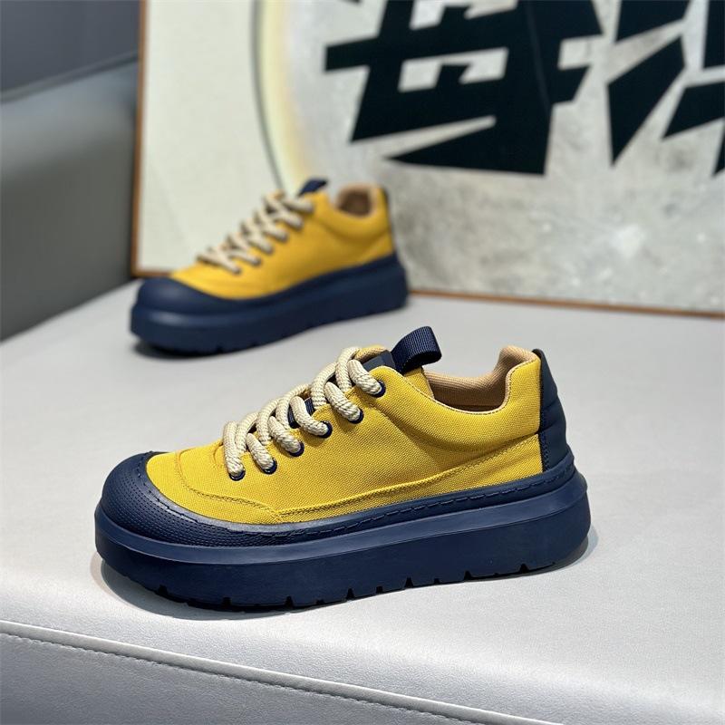 Spring new low-top cloth comfortable casual soft-soled lace-up shoes xs