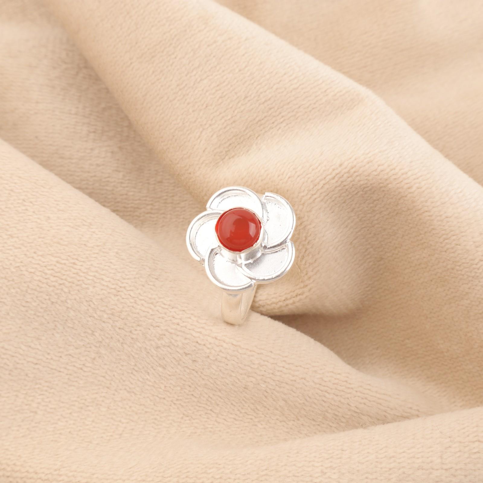 

Натуральный сердолик серебро 925 пробы эффектное коктейльное кольцо подарок сестрам бохо кольцо RR-51-21 15