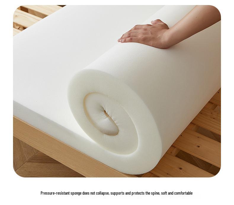 Washable Tatami Mattress Pad - Soft, Non-Collapsing Cover for Dorms and Rentals
