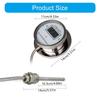 Industrial Digital Temperature Gauges Threaded Probes  System Heat Resistant Digital Thermometers Suitable for Boiler Line