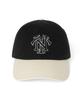THISISNEVERTHAT Monogramm Kappe Schwarz/Elfenbein
