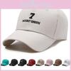 Mount 7 Embroidery Green Baseball Cap Peaked Caps Outdoor Sun Hat Gift Casual