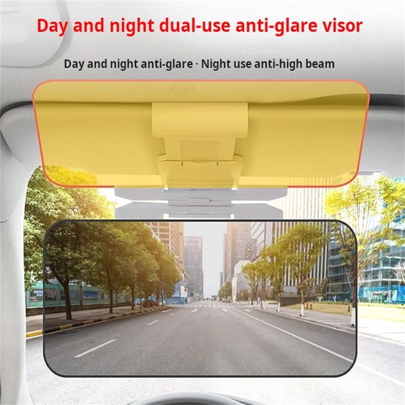 Car Anti-dazzle Visor Day and Night Dual Use Driver Goggles Night Vision Anti-high Beam Artifact Anti-glare Mirror Auto Accessor