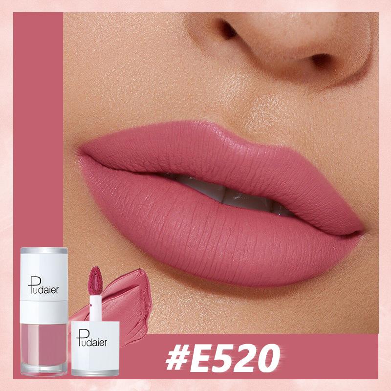 Velvety Mist Matte Lip Glaze Lasting Color Never Fade Instant Dry Liquid Lipstick Non-stick Cup Lip Gloss