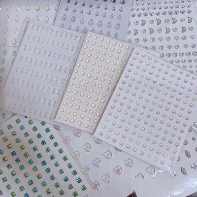 Rhinestones Face Jewels Diamond Eyes Makeup Art Eyeliner Glitter Face Jewelry Stickers Temporary Tattoo Party Body Makeup Tools