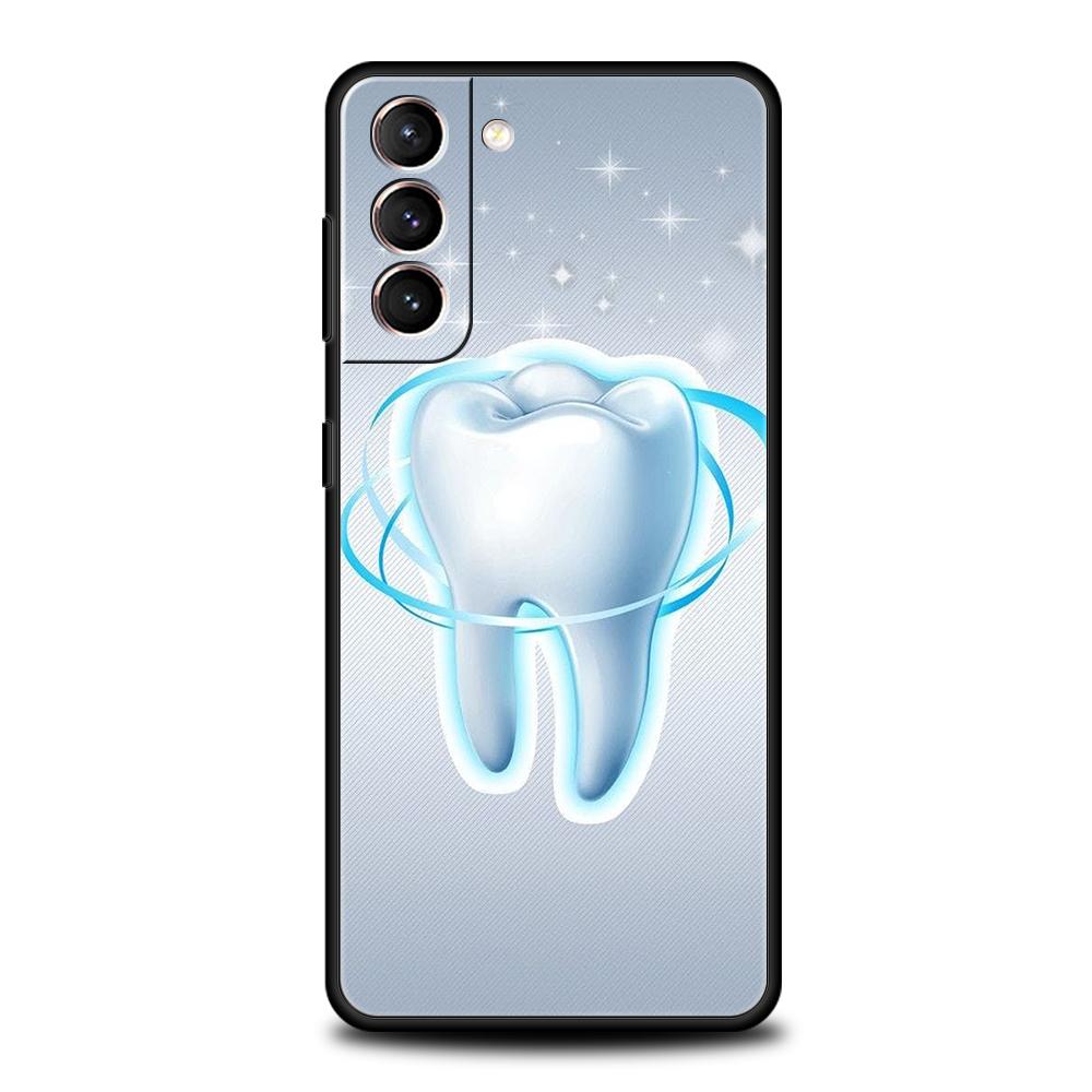 

Чехол для телефона Samsung Galaxy S25/S24/S23/S22/S20/S21/FE/Ultra/S10/S10E/S9/Plus/5G Мягкий ТПУ Чехол-оболочка Стоматолог Зуб Fundas Сумка for Samsung S25