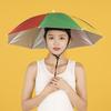 Hands-Free Head-Mounted Umbrella Hat