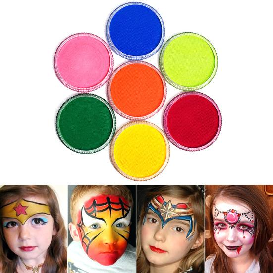 Yousheng 30g Body Paint Cream High Saturation Waterproof Non-Fading Drawing Art Watercolor Pigment Painting Supplies