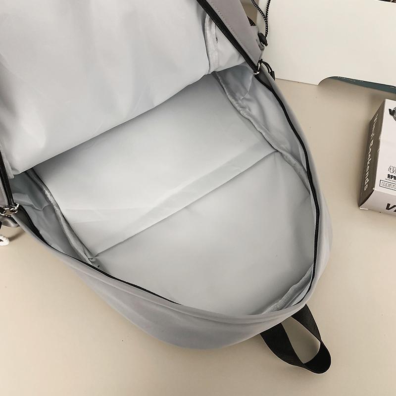 Мужской рюкзак большой вместимости Женский легкий школьный рюкзак Студенческий рюкзак — фото 8