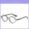 Elliptical Japanese Eyeglasses Frame For Women With Blue Light Blocking Pc Lenses For Casual Wear