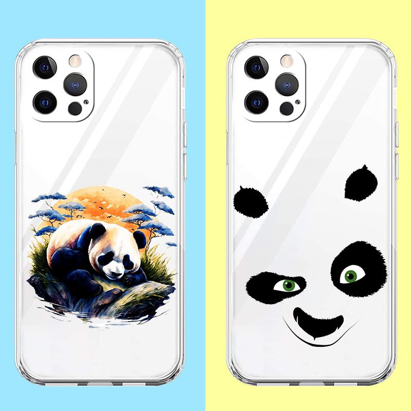 Tickle Panda Phone Case Cover for Google Pixel 8 7 6 5 4 4XL 7A 6A 5A 4A 3A 3AXLPro 5G Shockproof Silicone Transparent Shell Bag